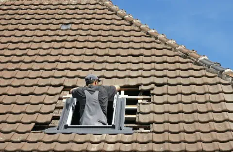 Pose de velux - Bérat